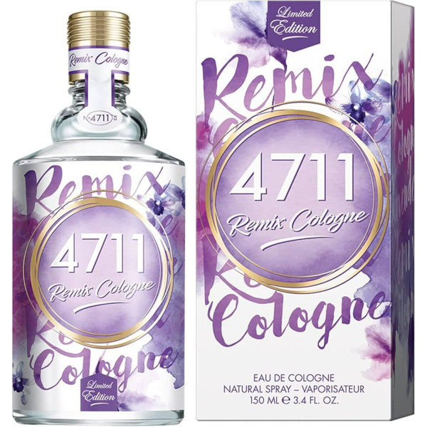 4711 Remix Cologne Lavender Edition EDC odekolonas unisex, 150 ml