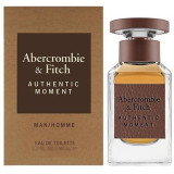 Abercrombie & Fitch Authentic Moment Men EDT tualetinis vanduo vyrams, 100 ml