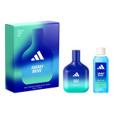 Adidas Vibes Energy Drive rinkinys unisex (EDP, 100 ml + dušo želė, 100 ml)