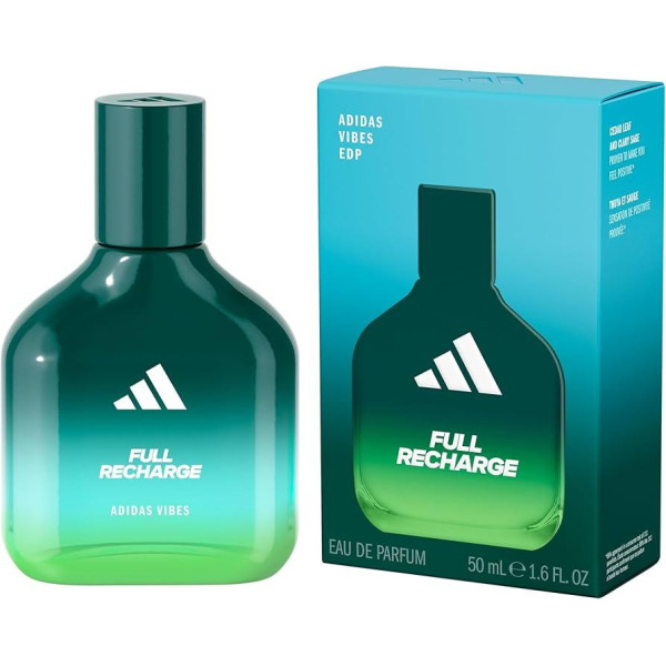 Adidas Vibes Full Recharge EDP parfumuotas vanduo unisex, 50 ml