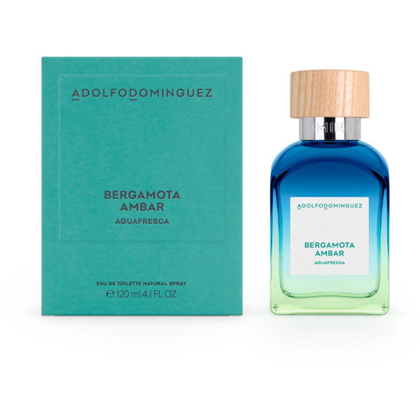 Adolfo Dominguez Agua Fresca Bergamota Ambar EDT tualetinis vanduo unisex, 120 ml