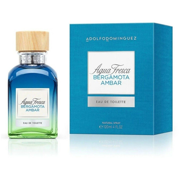 Adolfo Dominguez Agua Fresca Bergamota Ambar EDT tualetinis vanduo vyrams, 120 ml