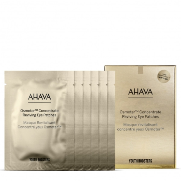 AHAVA YOUTH BOOSTERS OSMOTER™ CONCENTRATE paakių kaukės, 6 vnt.