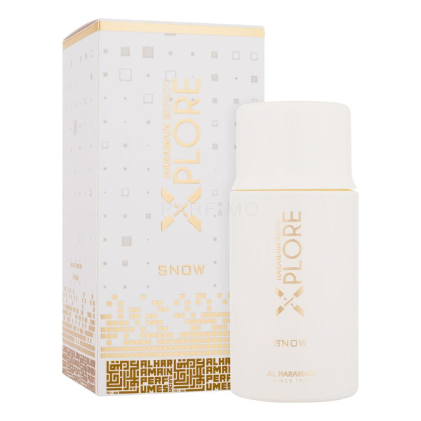 Al Haramain Xplore Snow EDP parfumuotas vanduo unisex, 100 ml