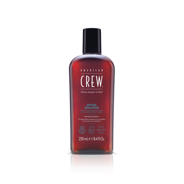 American Crew Detox Shampoo giliai valantas šampūnas vyrams, 250 ml