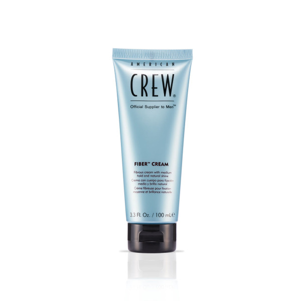 American Crew Fiber Cream Fibrous Cream Medium Hold Natural Shine plaukų formavimo kremas, 100 ml