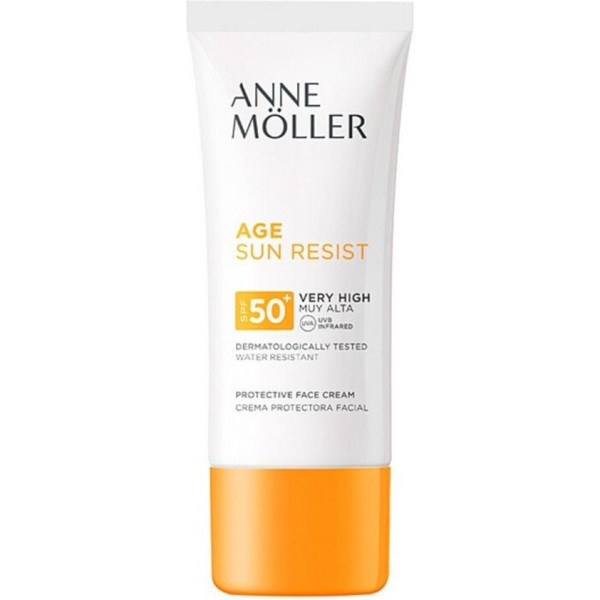 Anne Moller Age Sun Resist Protective Face Cream SPF 50+ apsauginis veido kremas, 50 ml