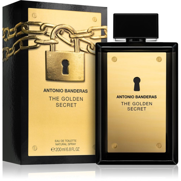 Antonio Banderas The Golden Secret EDT tualetinis vanduo vyrams, 200 ml