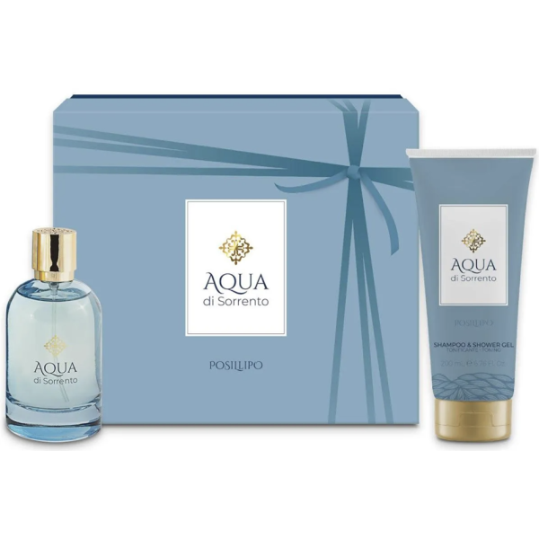 Aqua di Sorrento Posillipo rinkinys vyrams (EDP, 100 ml + dušo želė, 200 ml)