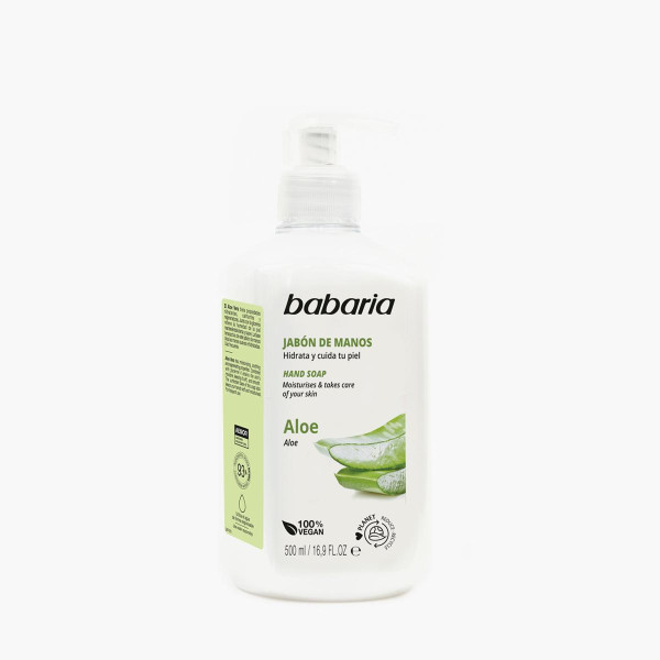 Babaria Liquid Hand Soap Aloe Vera rankų muilas, 500 ml