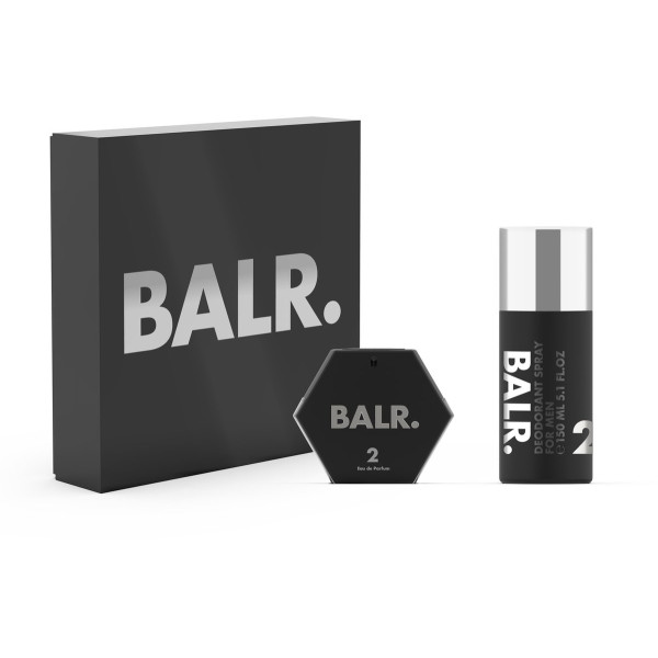 BALR. 2 MEN rinkinys vyrams (EDP, 50 ml + purškiamas dezodorantas, 150 ml)