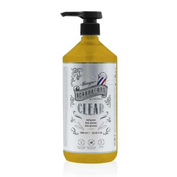 Beardburys Clear giliai valantis plaukų šampūnas, 1000 ml