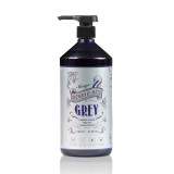 Beardburys Grey plaukus pilkinantis šampūnas, 1000 ml