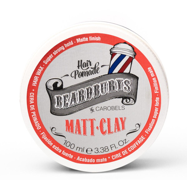 Beardburys Matt Clay plaukų formavimo pomada, 100 ml