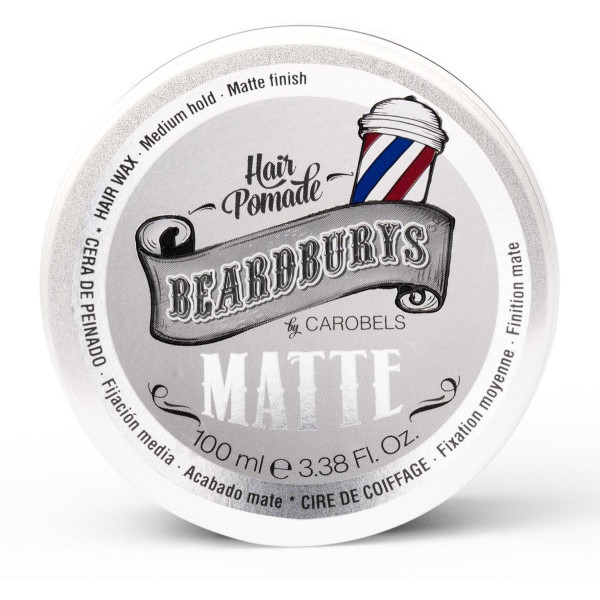 Beardburys Matte matinio efekto plaukų pomada, 100 ml