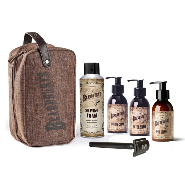 Beardburys Shaving Kit skutimosi priemonių rinkinys su skustuvu