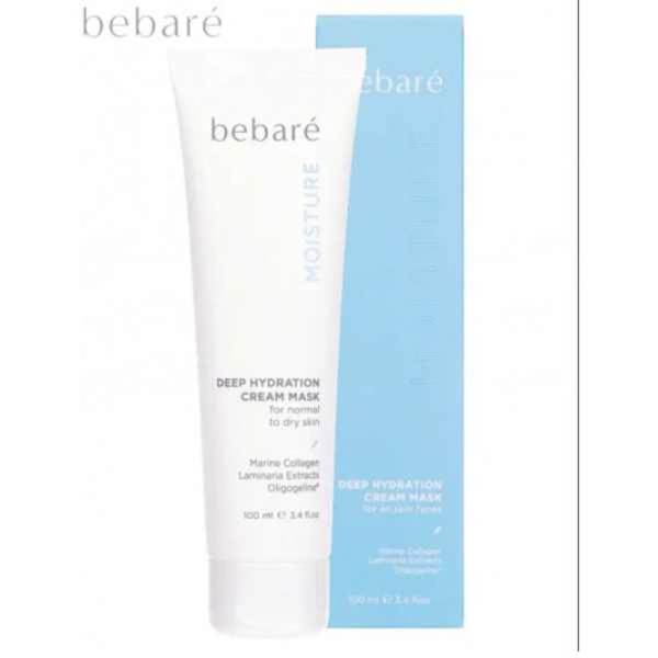 Bebaré Moisture Deep Hydration Cream Mask intensyviai drėkinanti kaukė, 100 ml