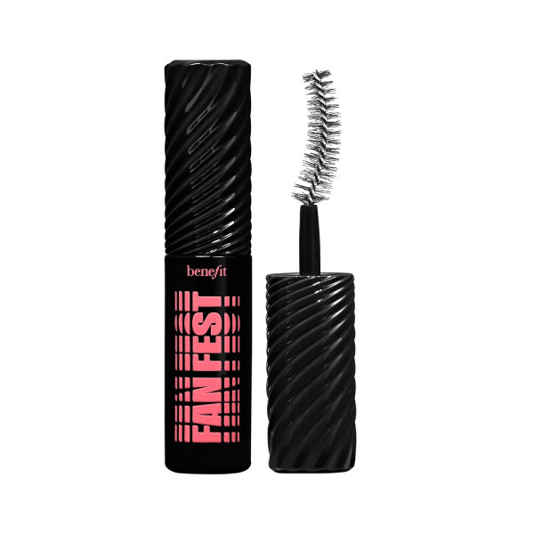 Benefit Fan Fest Fanning & Volumizing Mini Mascara tankinamasis blakstienų tušas, atpalvis: Black, 4 g