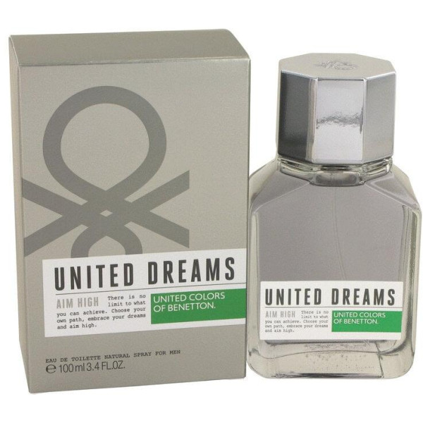 Benetton United Dreams Aim High EDT tualetinis vanduo vyrams, 100 ml