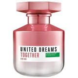 Benetton United Dreams Together For Her EDT tualetinis vanduo moterims, 80 ml