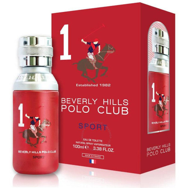 Beverly Hills Polo Club 1 Sport EDT tualetinis vanduo vyrams, 100 ml