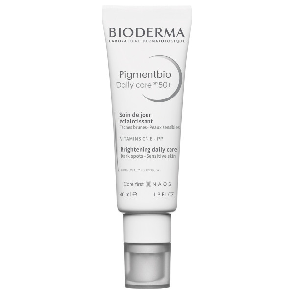 Bioderma Pigmentbio Daily Care SPF 50+ dieninis šviesinamasis veido kremas, 40 ml