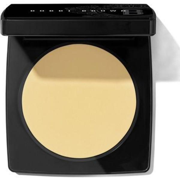 Bobbi Brown Sheer Finish Pressed Powder kompaktinė pudra, atspalvis: Pale Yellow, 9 g