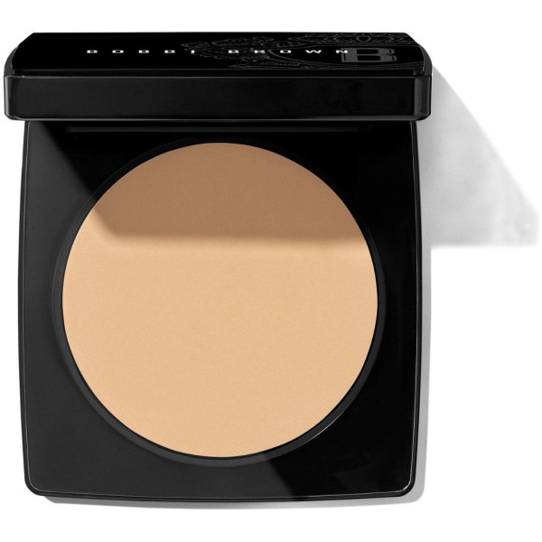 Bobbi Brown Sheer Finish Pressed Powder kompaktinė pudra, atspalvis: Soft Sand, 9 g