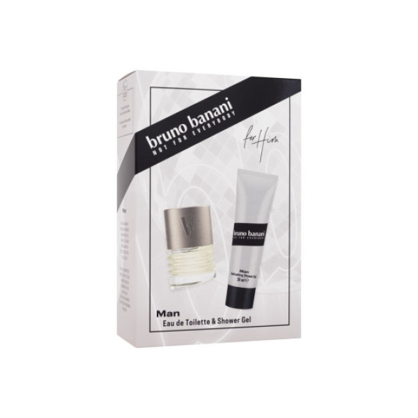 Bruno Banani Man rinkinys vyrams (EDT, 30 ml + dušo želė, 50 ml)