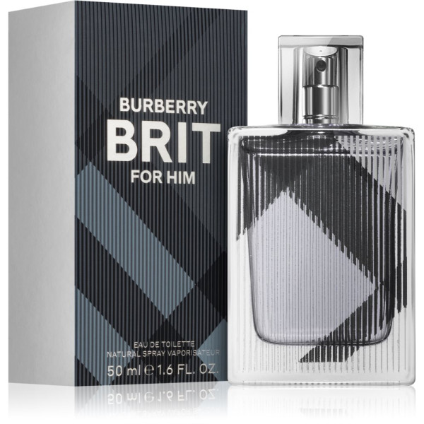 Burberry Brit for Him EDT tualetinis vanduo vyrams, 50 ml 