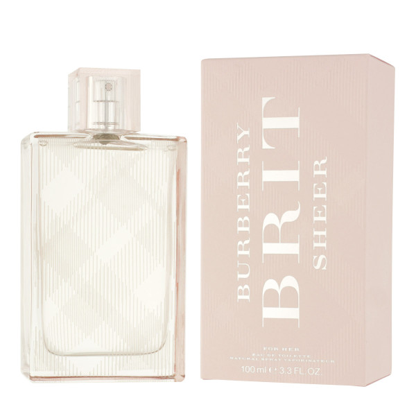 Burberry Brit Sheer EDT tualetinis vanduo moterims, 100 ml