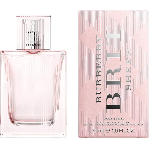 Burberry Brit Sheer EDT tualetinis vanduo moterims, 30 ml