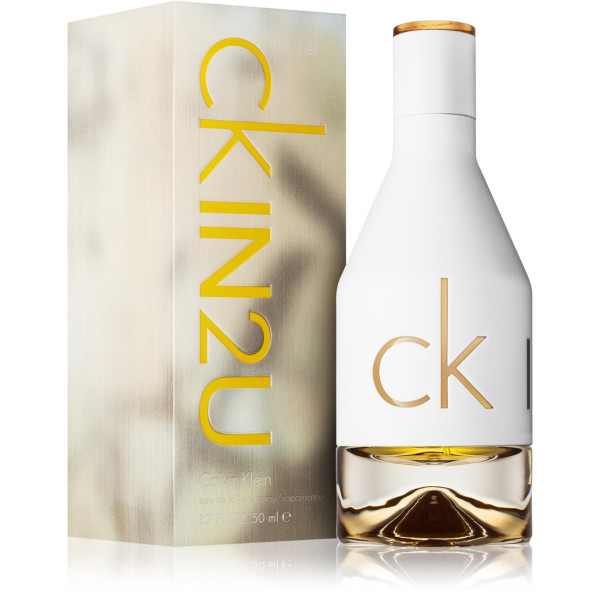 Calvin Klein CK IN2U EDT tualetinis vanduo moterims, 50 ml