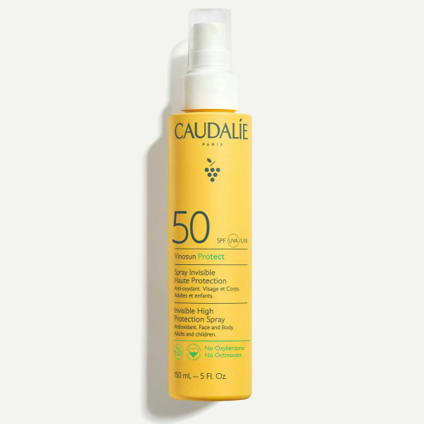 Caudalie Vinosun Protect Spray SPF 50 apsauginis purškiklis nuo saulės, 150 ml