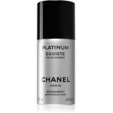 Chanel Platinum Egoiste Pour Homme Deo Spray purškiamas dezodorantas vyrams, 100 ml