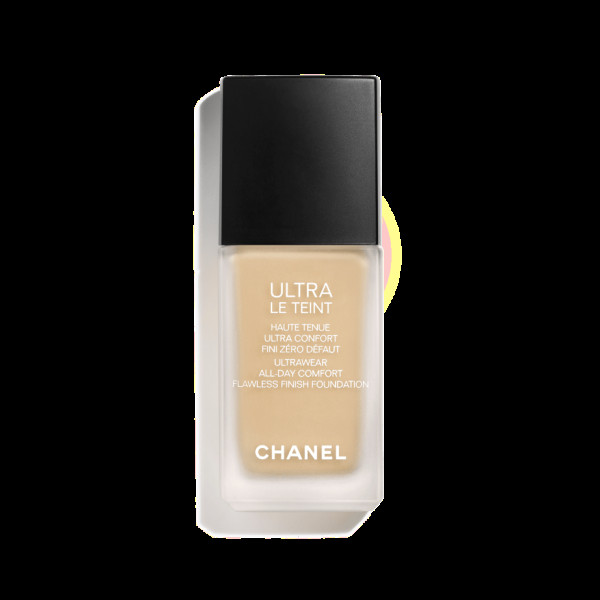 Chanel Ultra Le Teint Flawless Finish Fluid Foundation ilgai išliekanti tobulinanti kreminė pudra, matinis švytintis efektas, atspalvis: BD31, 30 ml