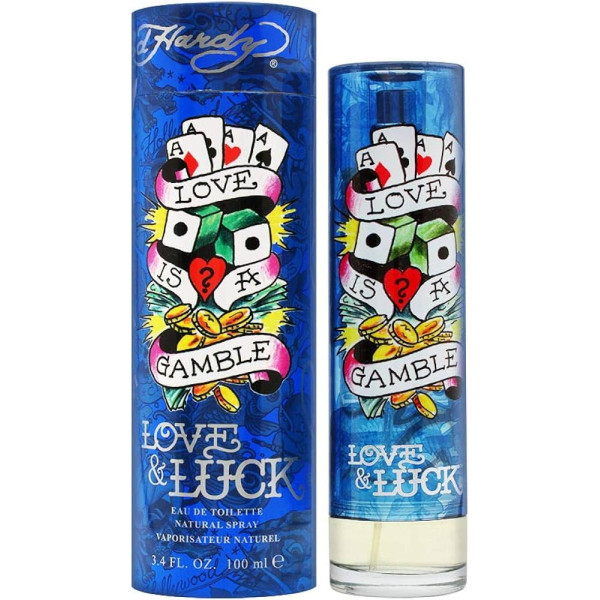 Christian Audigier Ed Hardy Love & Luck Man EDT tualetinis vanduo vyrams, 100 ml