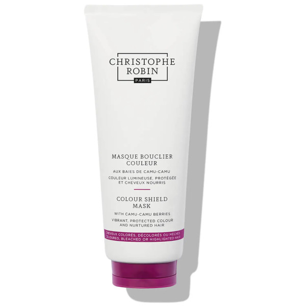 Christophe Robin COLOUR SHIELD Mask With Camu Camu Berries kaukė dažytiems plaukams, 250 ml