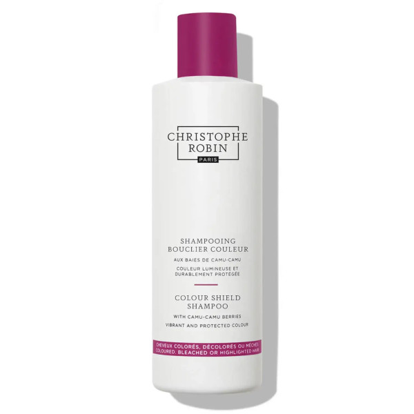 Christophe Robin COLOUR SHIELD Shampoo With Camu-Camu Berries šampūnas dažytiems plaukams, 250 ml