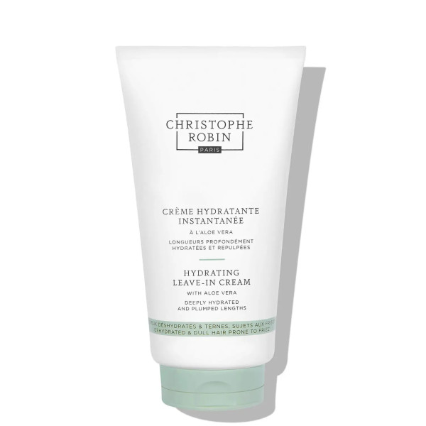 Christophe Robin HYDRATING Leave-In Cream with Aloe Vera drėkinantis, nenuplaunamas plaukų kremas, 100 ml