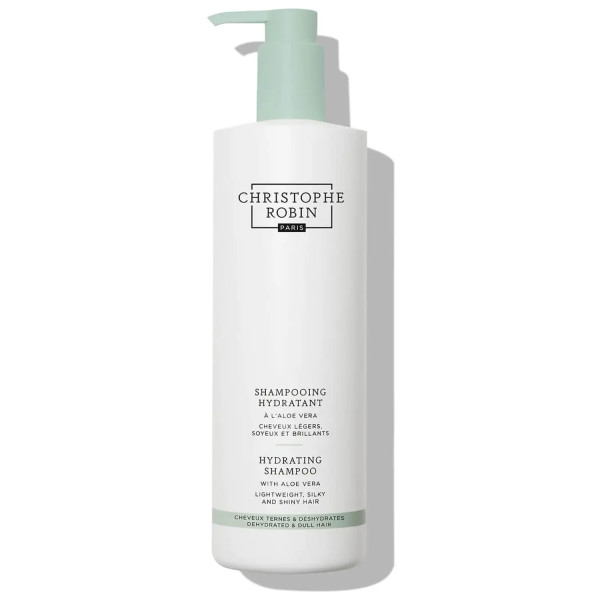 Christophe Robin HYDRATING Shampoo with Aloe Vera drėkinantis šampūnas su alijošiumi, 250 ml