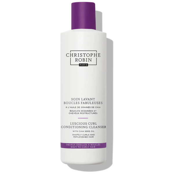 Christophe Robin LUSCIOUS Curl Conditionig Cleanser šampūnas garbanotiems plaukams, 250 ml