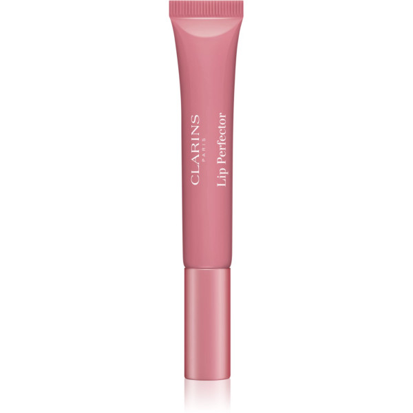 Clarins Instant Light Natural Lip Perfector lūpų blizgis, atspalvis: 07- Toffee Pink Shimmer 12 ml