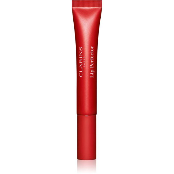 Clarins Lip Perfector Glow lūpų blizgis, atspalvis: 23 Pomegranate Glow, 12 ml