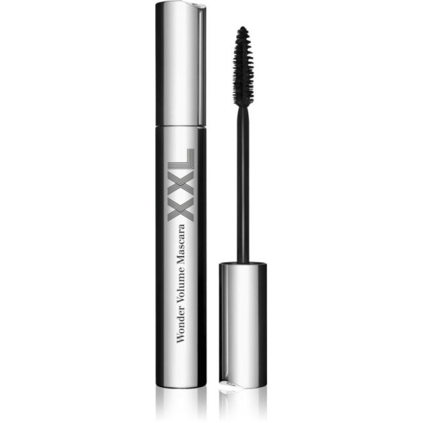  Clarins Wonder Volume Mascara XXL apimties suteikiantis blakstienų tušas, atspalvis: 01 Extreme Black, 8 ml