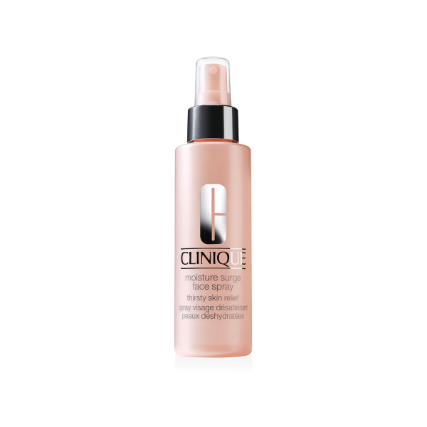 Clinique Moisture Surge Face Spray Thirsty Skin Relief drėkinamoji veido dulksna, 125 ml