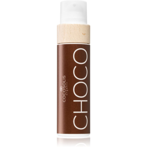 Cocosolis Choco SunTan & Body Oil kūno įdegio aliejus, 110 ml