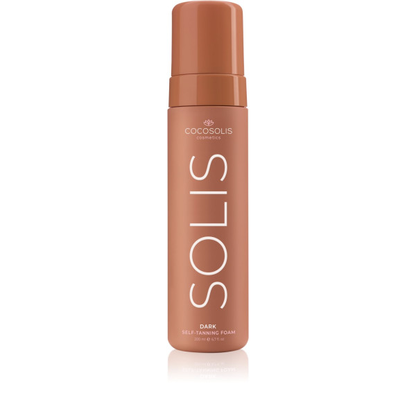 Cocosolis SOLIS Self Tanning Foam savaiminio įdegio putos, atspalvis: Dark, 200 ml