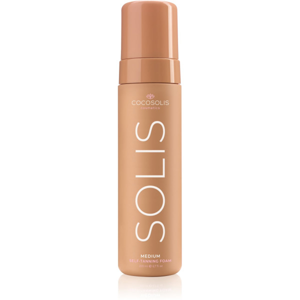 Cocosolis SOLIS Self Tanning Foam savaiminio įdegio putos, atspalvis: Medium, 200 ml