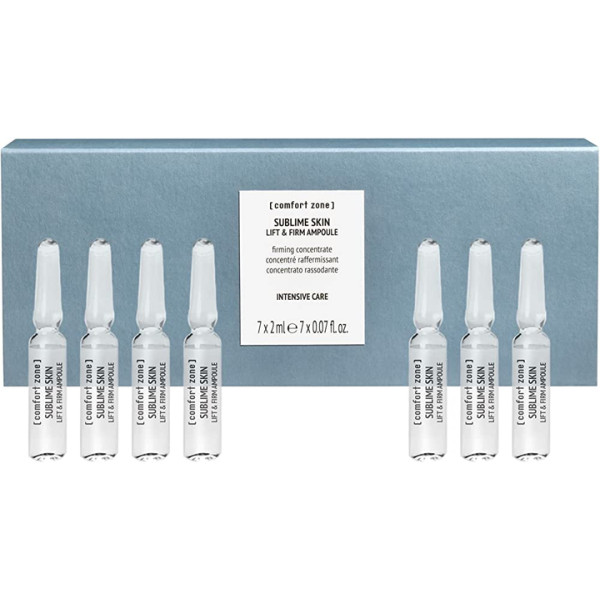 Comfort Zone Sublime Skin Lift & Firm Ampoule Set veido ampulių rinkinys nuo raukšlių, 7 x 2 ml